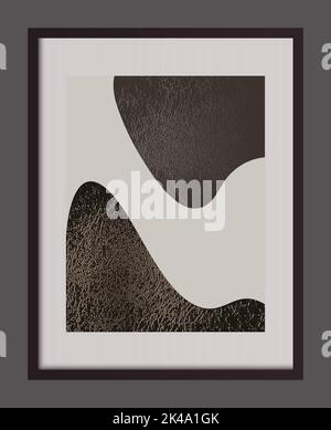 Abstract vector background. Template for banner, poster design. Stock Vector