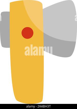 Camping axe, illustration, vector on white background. Stock Vector