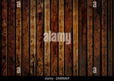 Grunge burnt metal surface, may be used as background Stock Photo