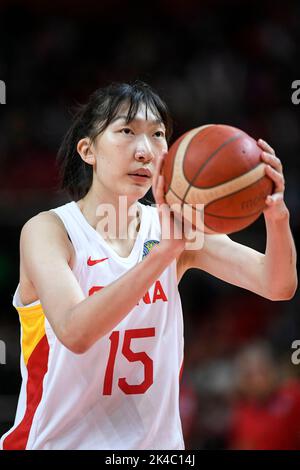 Sydney, Australia, 1 October, 2022. Xu Han of China drives to the ...