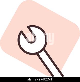 UI edit tools, illustration, vector on white background. Stock Vector