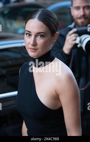 Shailene Woodley attending the Monot Womenswear Spring/Summer 2023 show as part of Paris Fashion Week in Paris, France on October 01, 2022. Photo by Aurore Marechal/ABACAPRESS.COM Stock Photo