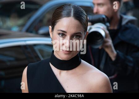 Shailene Woodley attending the Monot Womenswear Spring/Summer 2023 show as part of Paris Fashion Week in Paris, France on October 01, 2022. Photo by Aurore Marechal/ABACAPRESS.COM Stock Photo