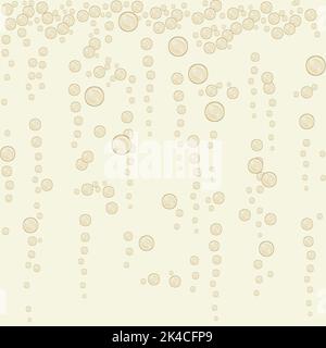 Multiple pale brown spots on pale yellow background. colour and shape concept digitally generated image. Stock Photo