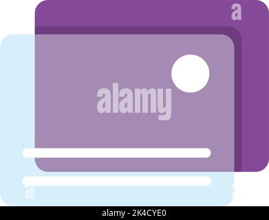 bank card in glassmorphism Stock Vector