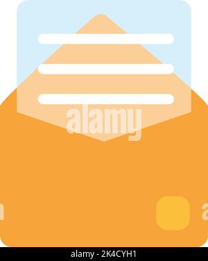 email in glassmorphism Stock Vector