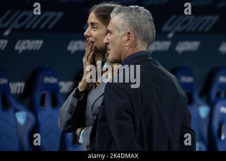 Rebecca Corsi (vice-president of Empoli FC) during Empoli FC vs ACF  Fiorentina, italian soccer