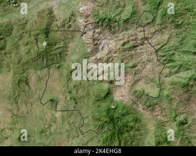 Chiquimula, department of Guatemala. High resolution satellite map Stock Photo