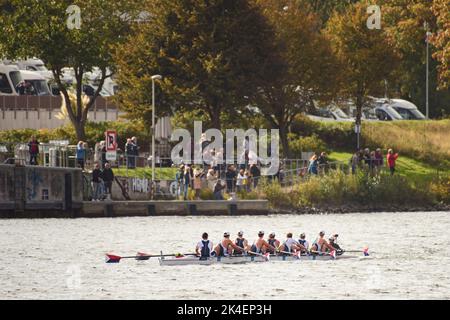 Rendsburg, Germany. 02nd Oct, 2022. Rowing: SH Netz Cup 2022 of