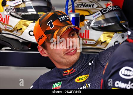 Singapore, Singapore. 02nd Oct, 2022. Max Verstappen (NLD) Red Bull Racing. Singapore Grand Prix, Sunday 2nd October 2022. Marina Bay Street Circuit, Singapore. Credit: James Moy/Alamy Live News Stock Photo