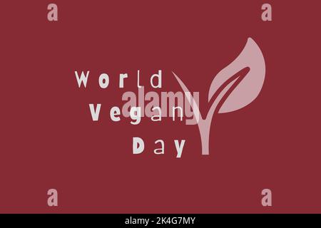 World vegan day Stock Photo