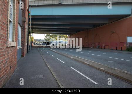 M74 flyover, Eglinton Street Glasgow, Scotland UK Stock Photo