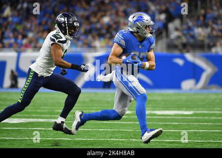 Detroit Lions wide receiver Tom Kennedy (85) runs a route on