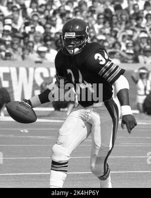 Walter Payton Chicago Bears Unsigned Running Photograph