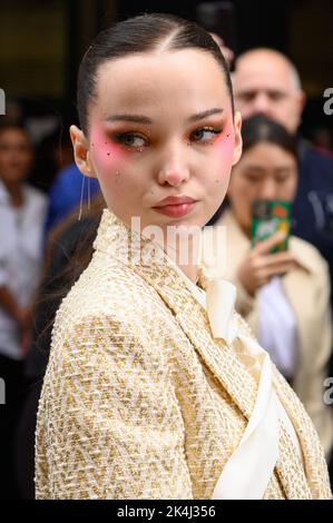 Dove Cameron attends the Valentino Womenswear Spring/Summer 2023 show