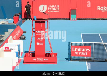 Rakuten Mobile Arena, Tokyo, Japan. 1st Oct, 2022. General view, OCTOBER 1, 2022 - Tennis : Rakuten Japan Open Tennis Championships 2022 at Rakuten Mobile Arena, Tokyo, Japan. Credit: AFLO SPORT/Alamy Live News Stock Photo