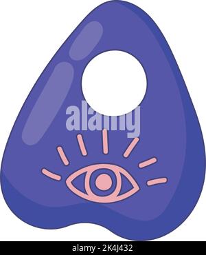 halloween ouija with eye Stock Vector