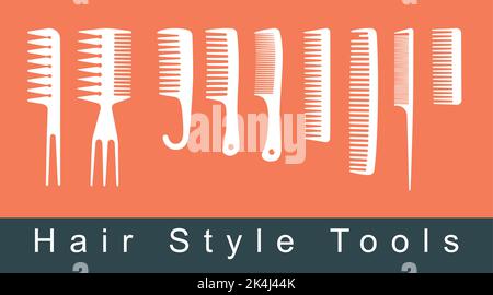 Combs vector illustration Stock Vector