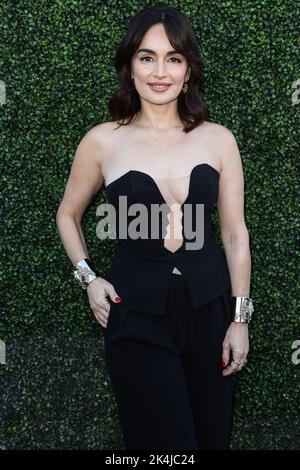 LOS ANGELES, CALIFORNIA, USA - OCTOBER 02: Mexican actress Ana de la Reguera arrives at the 37th Annual Imagen Awards held at the LA Plaza de Cultura y Artes on October 2, 2022 in Los Angeles, California, United States. (Photo by Xavier Collin/Image Press Agency) Stock Photo