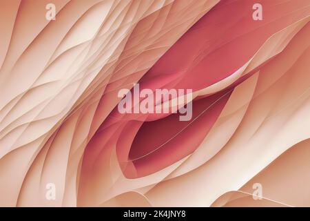 3D Abstract digital graphic background Stock Photo