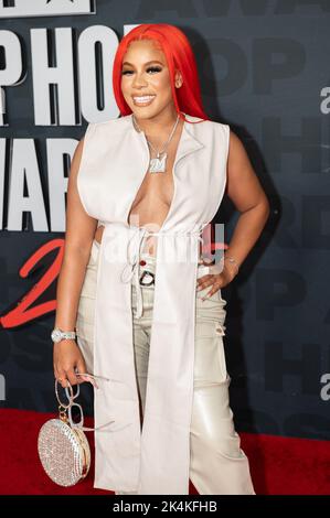 Atlanta, USA. 30th Sep, 2022. ReeMarkable attends the BET Hip Hop Awards 2022 on September 30, 2022 in Atlanta, Georgia. (Photo by Mike Ware/Sipa USA). Credit: Sipa USA/Alamy Live News Stock Photo