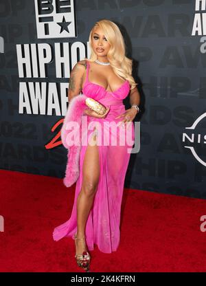 Atlanta, USA. 30th Sep, 2022. DreamDoll attends the BET Hip Hop Awards 2022 on September 30, 2022 in Atlanta, Georgia. (Photo by Mike Ware/Sipa USA) Credit: Sipa USA/Alamy Live News Stock Photo