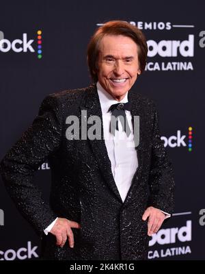 CORAL GABLES, FLORIDA - SEPTEMBER 29: Raphael attends the 2022 Billboard Latin Music Awards at Watsco Center on September 29, 2022 in Coral Gables, Florida.  (Photo by JL/Sipa USA) Stock Photo