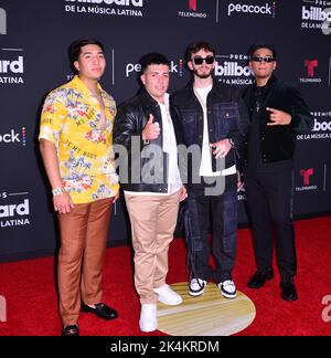 CORAL GABLES, FLORIDA - SEPTEMBER 29: Guest attends the 2022 Billboard Latin Music Awards at Watsco Center on September 29, 2022 in Coral Gables, Florida.  (Photo by JL/Sipa USA) Stock Photo