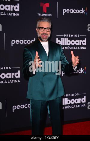 Coral Gables, USA. 29th Sep, 2022. CORAL GABLES, FLORIDA - SEPTEMBER 29: Jaime Camil attends the 2022 Billboard Latin Music Awards at Watsco Center on September 29, 2022 in Coral Gables, Florida. (Photo by JL/Sipa USA) Credit: Sipa USA/Alamy Live News Stock Photo