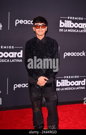 Coral Gables, USA. 29th Sep, 2022. CORAL GABLES, FLORIDA - SEPTEMBER 29: Ivan Cornejo attends the 2022 Billboard Latin Music Awards at Watsco Center on September 29, 2022 in Coral Gables, Florida. (Photo by JL/Sipa USA) Credit: Sipa USA/Alamy Live News Stock Photo