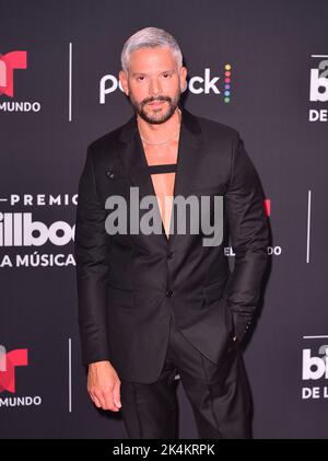 Coral Gables, USA. 29th Sep, 2022. CORAL GABLES, FLORIDA - SEPTEMBER 29: Rodner Figueroa attends the 2022 Billboard Latin Music Awards at Watsco Center on September 29, 2022 in Coral Gables, Florida. (Photo by JL/Sipa USA) Credit: Sipa USA/Alamy Live News Stock Photo