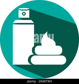 Shaving cream, illustration, vector on a white background. Stock Vector