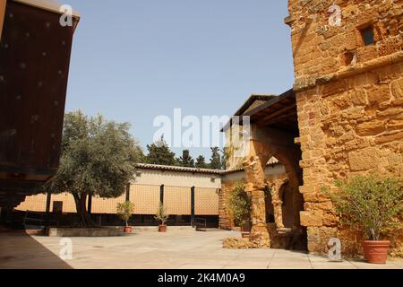 san nicola church in agrigento in sicily (italy) Stock Photo
