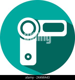 flat video camera illustration Stock Vector Image & Art - Alamy