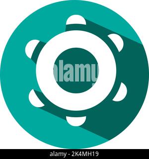 Mobile settings, illustration, vector on a white background. Stock Vector