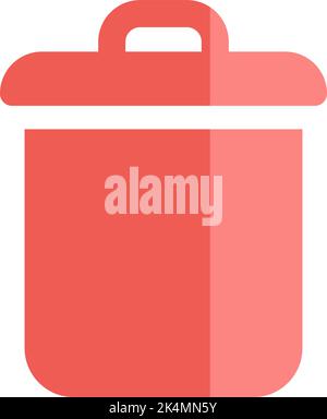 Delete music, illustration, vector on a white background. Stock Vector