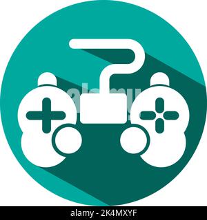 Online games payment, illustration, vector on a white background. Stock Vector