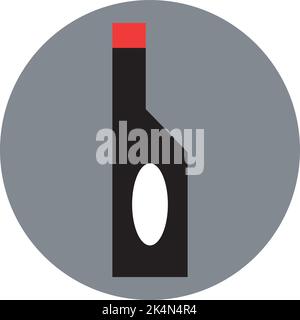 Nicotine vape, illustration, vector on a white background. Stock Vector