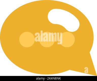 Workplace chat, illustration, vector on a white background. Stock Vector