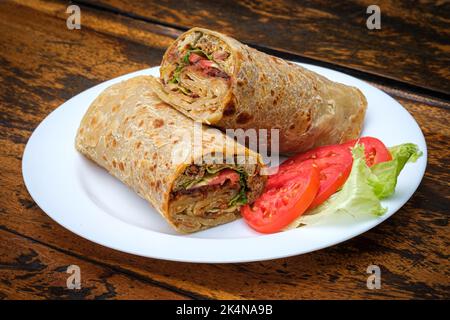 Ugandan Rolex commonly referred to as Rolex is a popular food