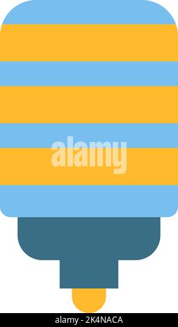 Yellow marker, illustration, vector on a white background. Stock Vector
