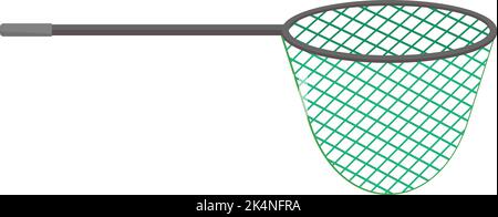 Fish net, illustration, vector on a white background. Stock Vector