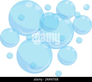 bubble soap bubbles cartoon vector illustration Stock Vector Image ...
