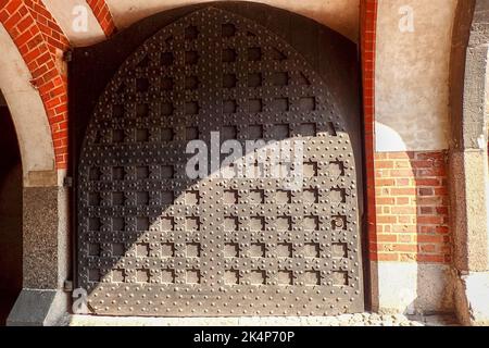 Malbork Castle, Poland - August 8, 2018: Marlbork, ancient medieval castle Stock Photo