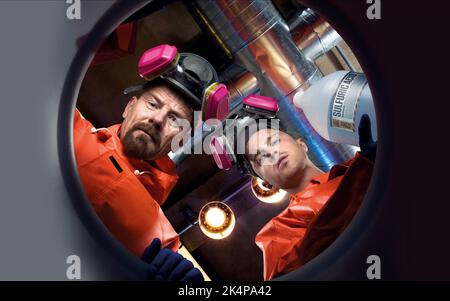 BRYAN CRANSTON, AARON PAUL, BREAKING BAD, 2008 Stock Photo