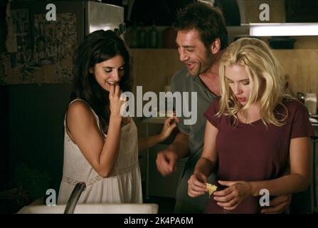 PENELOPE CRUZ, JAVIER BARDEM, SCARLETT JOHANSSON, VICKY CRISTINA BARCELONA, 2008 Stock Photo