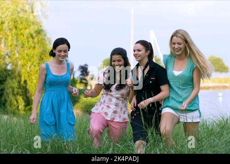 ALEXIS BLEDEL, AMERICA FERRERA, AMBER TAMBLYN, BLAKE LIVELY, THE SISTERHOOD OF THE TRAVELING PANTS 2, 2008 Stock Photo