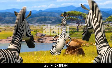 MARTY, MADAGASCAR: ESCAPE 2 AFRICA, 2008 Stock Photo