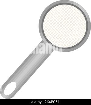 Tea sieve, illustration, vector on a white background. Stock Vector