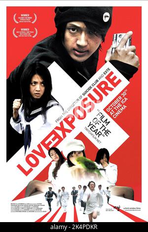 HIKARI MITSUSHIMA, TAKAHIRO NISHIJIMA POSTER, LOVE EXPOSURE, 2008 Stock Photo